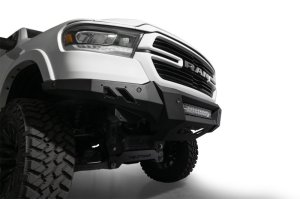 RAM 1500 Bumper - Front - Addictive Desert Designs - Black Label - Black - `19-`24